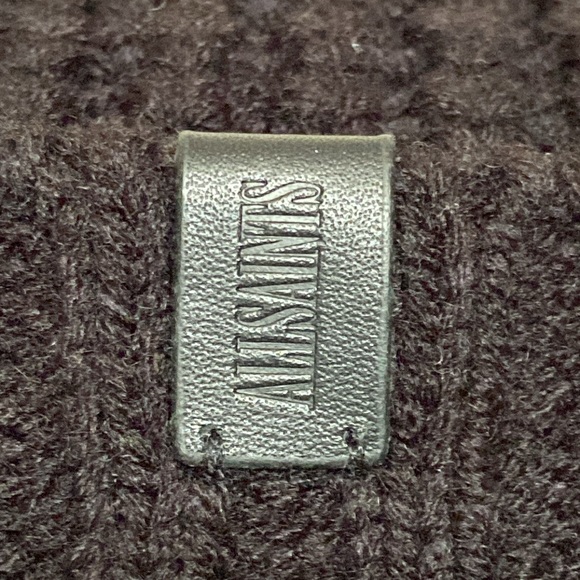 new allsaints thermal wool blend beanie / hat / cap / toque - Picture 4 of 6